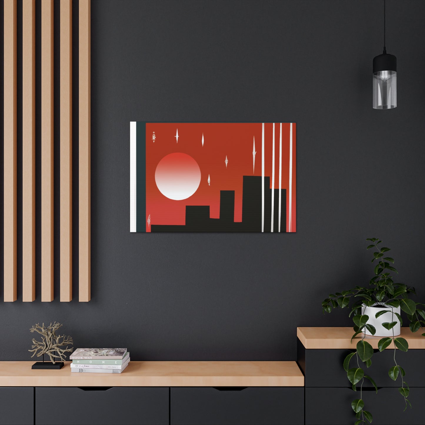 City Of Dreams - Midcentury Canvas