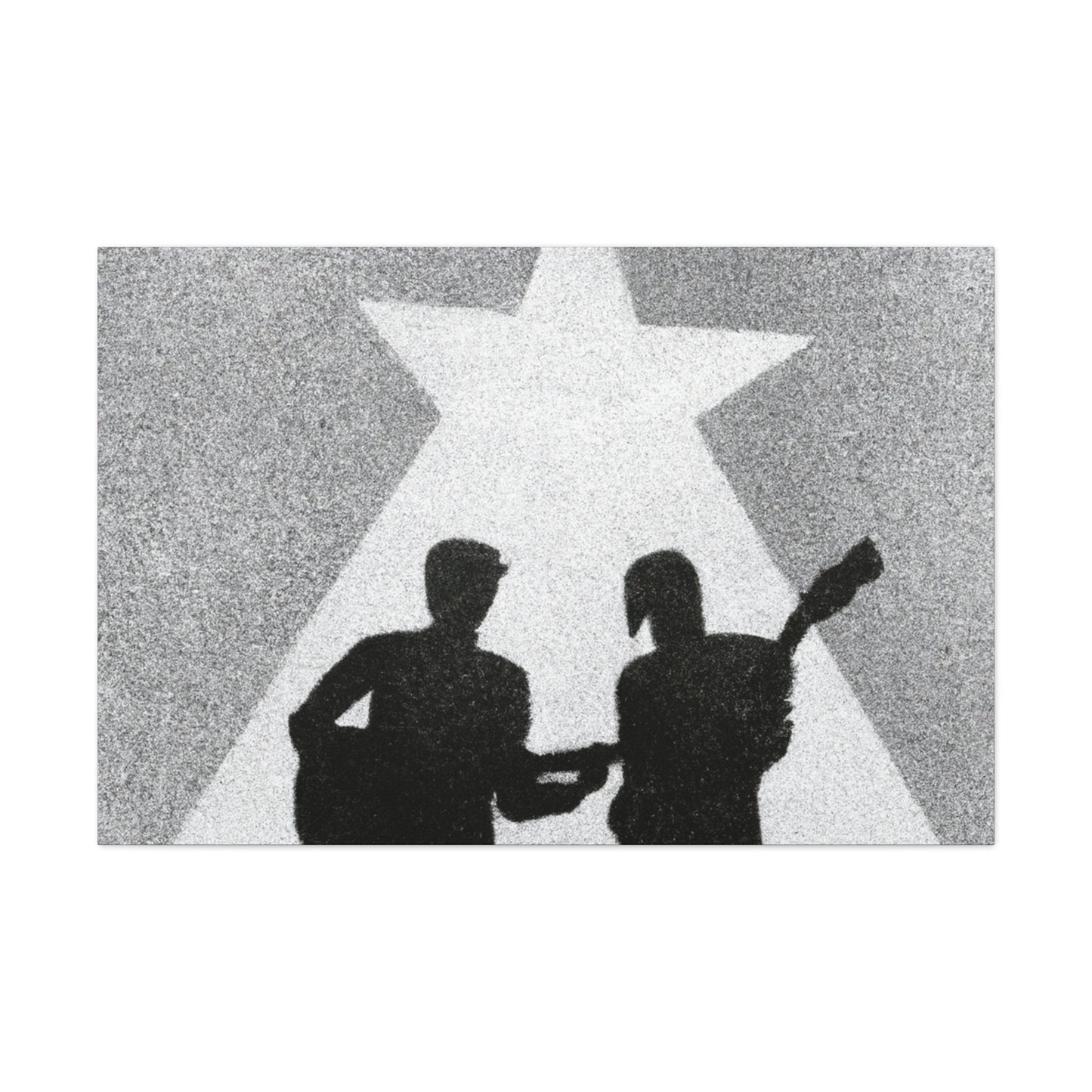 Hot Wax Records - Retro Music and Film Canvas