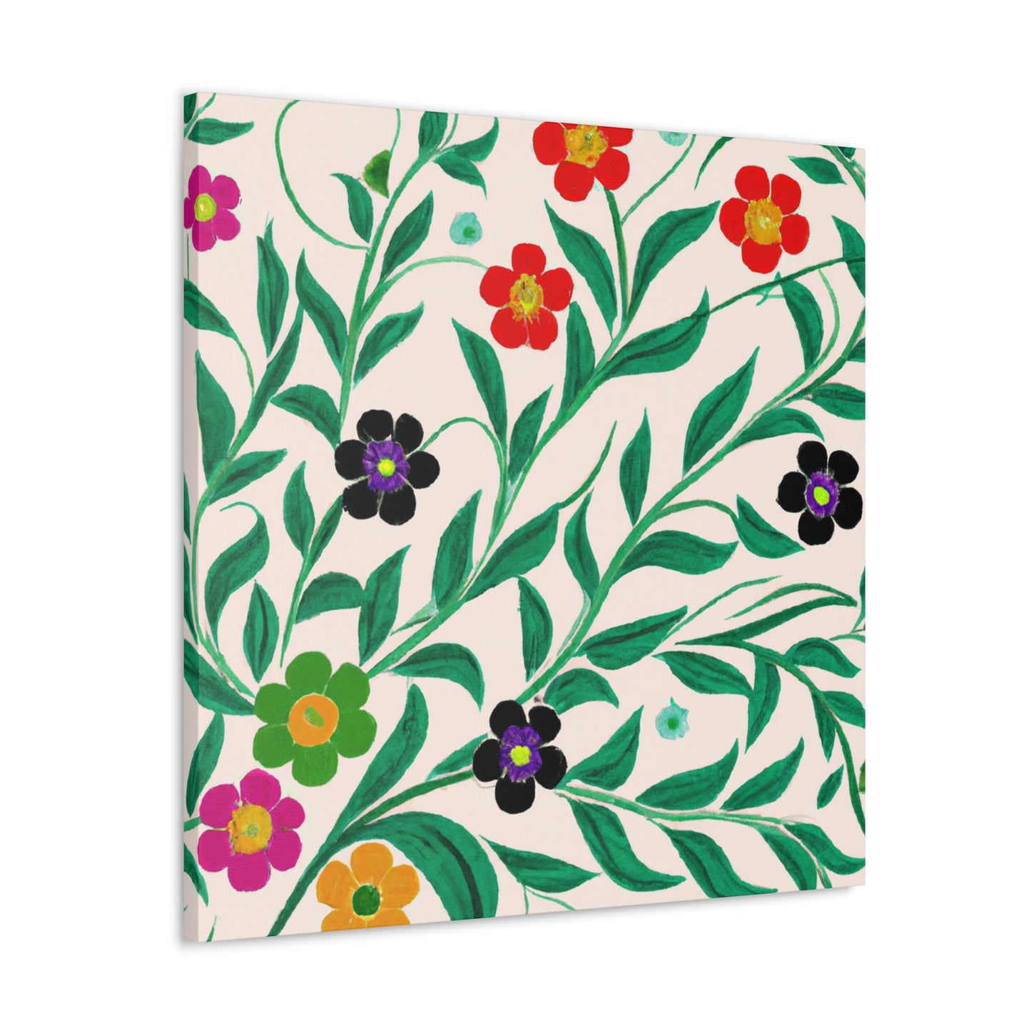Poiseon - Floral - Canvas