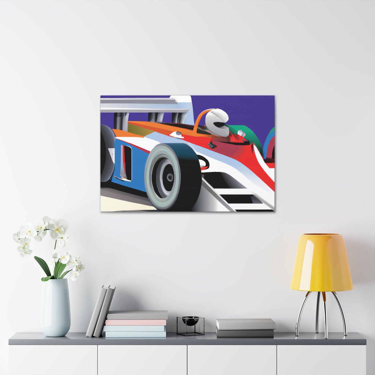Flame Beast - Automobile - Canvas