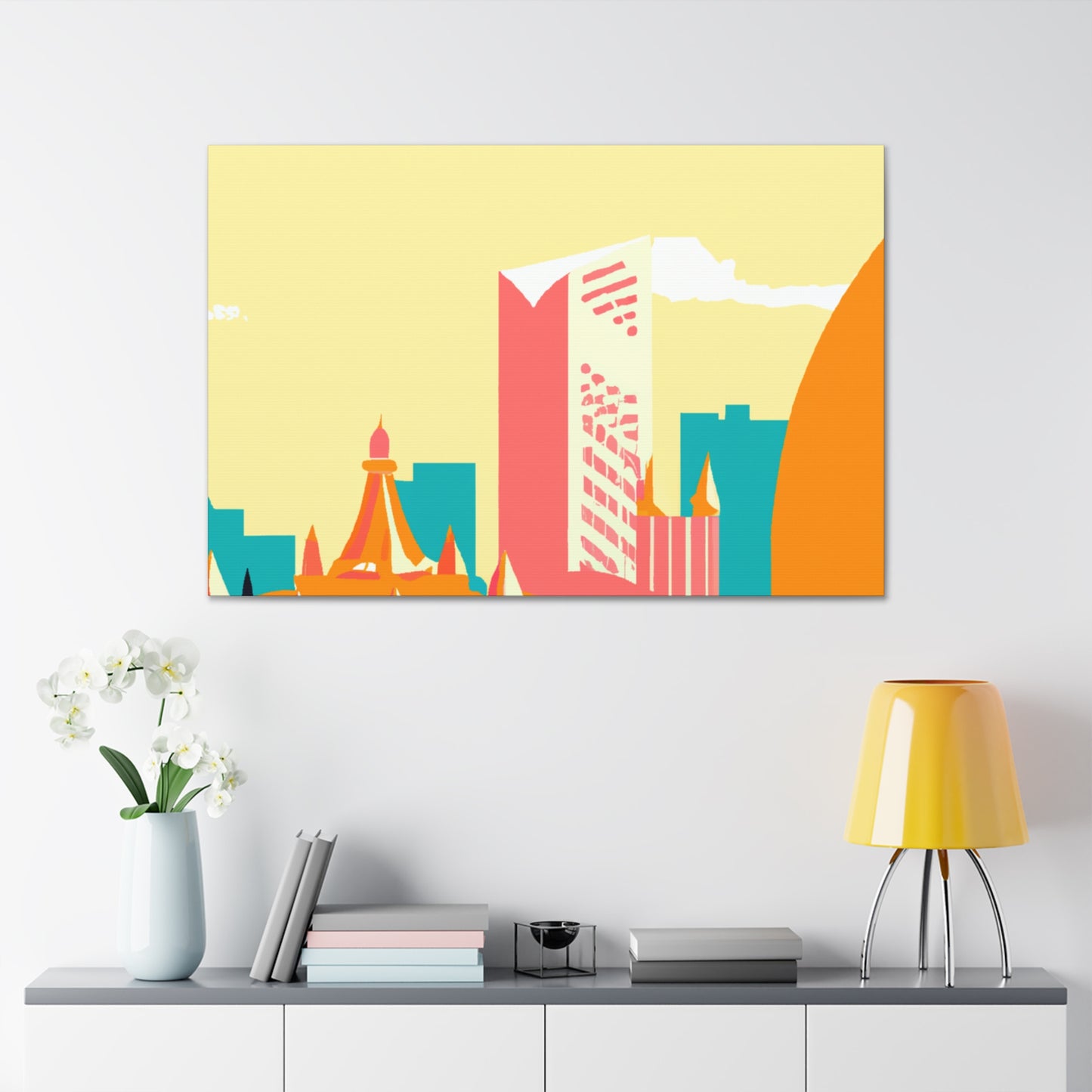 Turquoise Valley - Destination India - Canvas