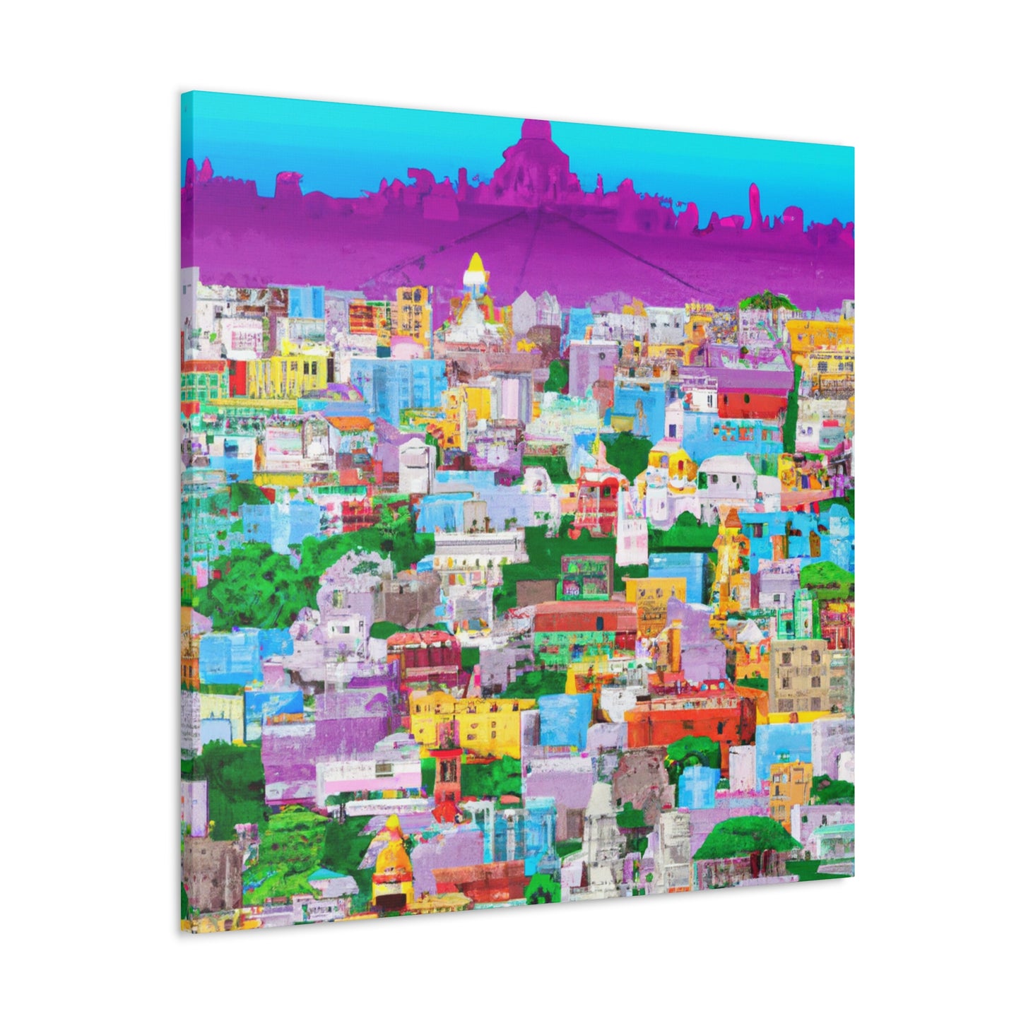 Kolkata- Destination India - Canvas