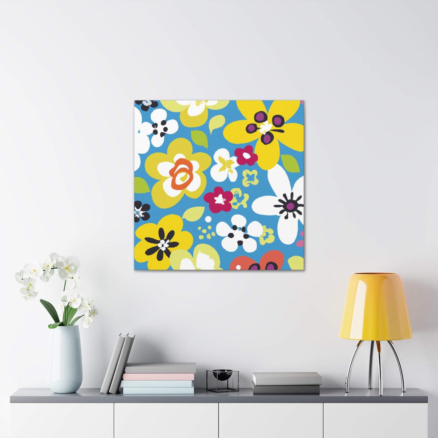 "Double Trouble Bouquet: A Bloom Boogie!" - Floral Canvas