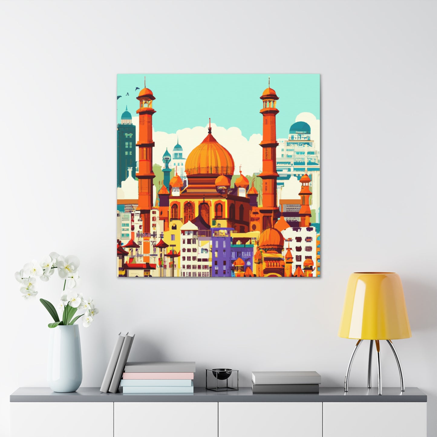 Saagar-Destination India - Canvas