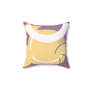 Spun Polyester Square Pillow