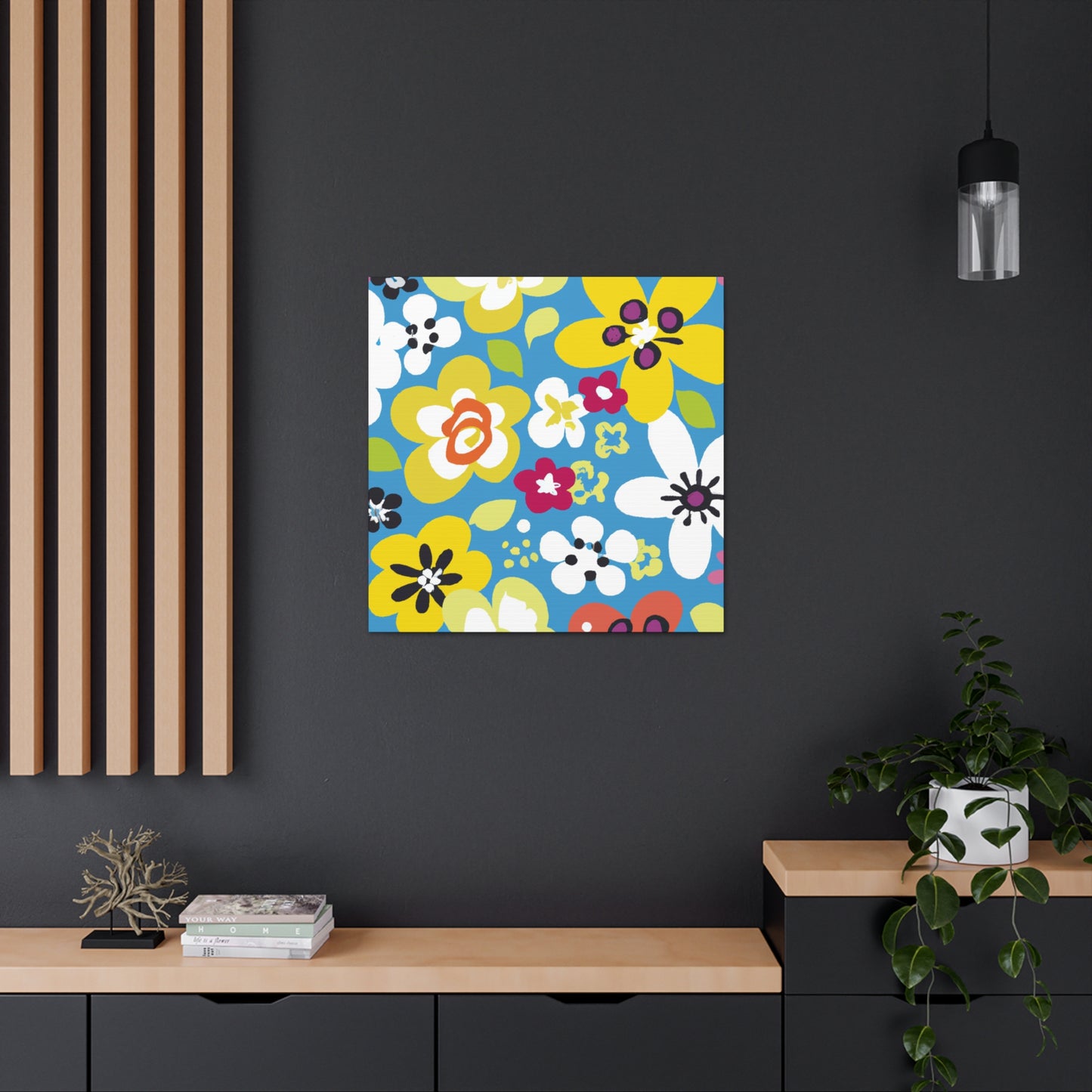 "Double Trouble Bouquet: A Bloom Boogie!" - Floral Canvas