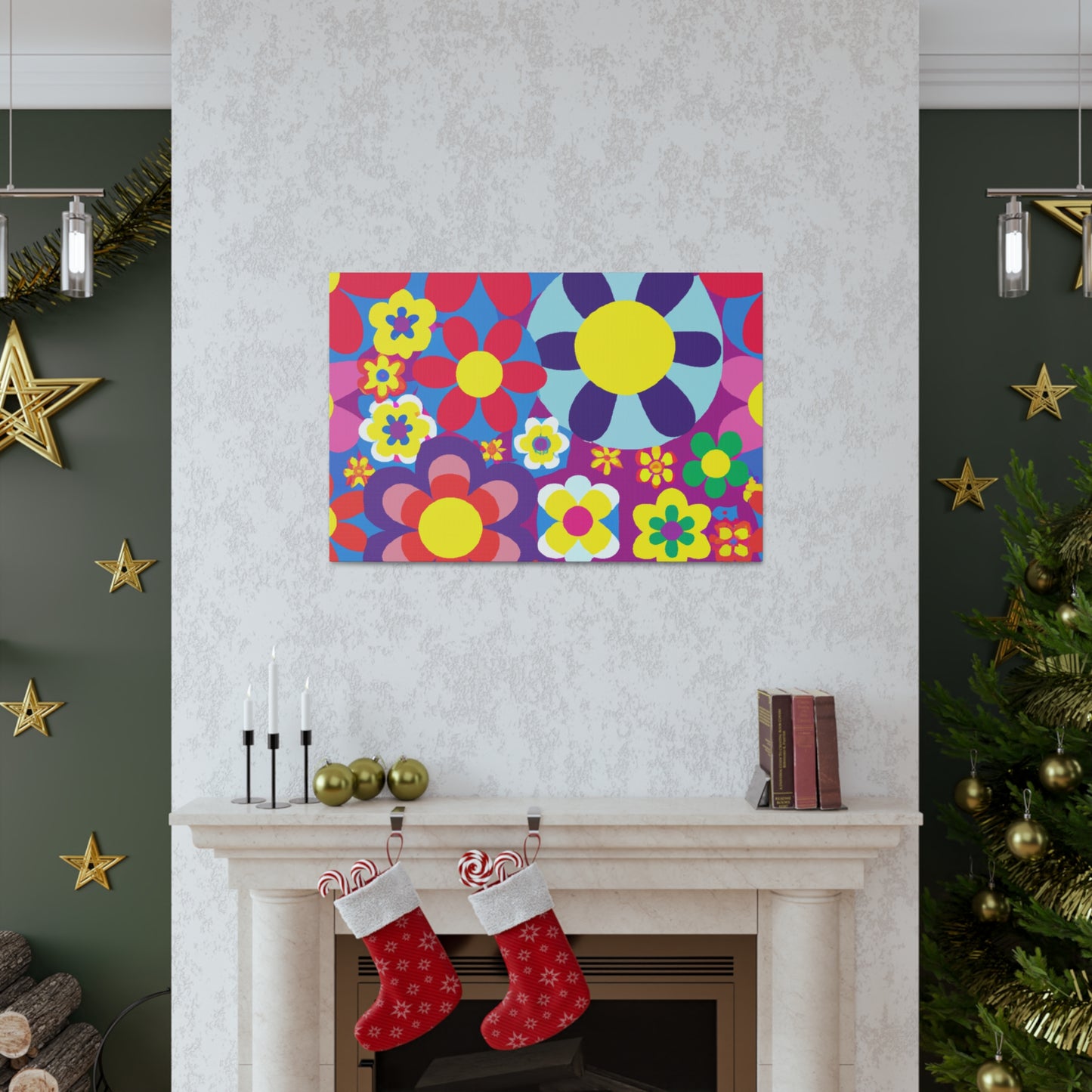 Petal-Powered: The Miracle of Pollination - Floral Canvas