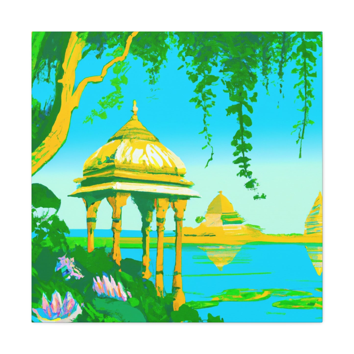 Ganges River - Destination India - Canvas