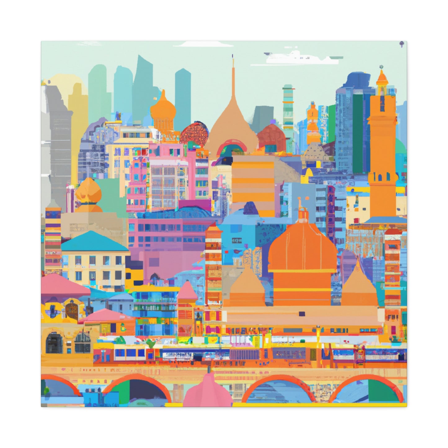 Majestic Majesty - Destination India - Canvas