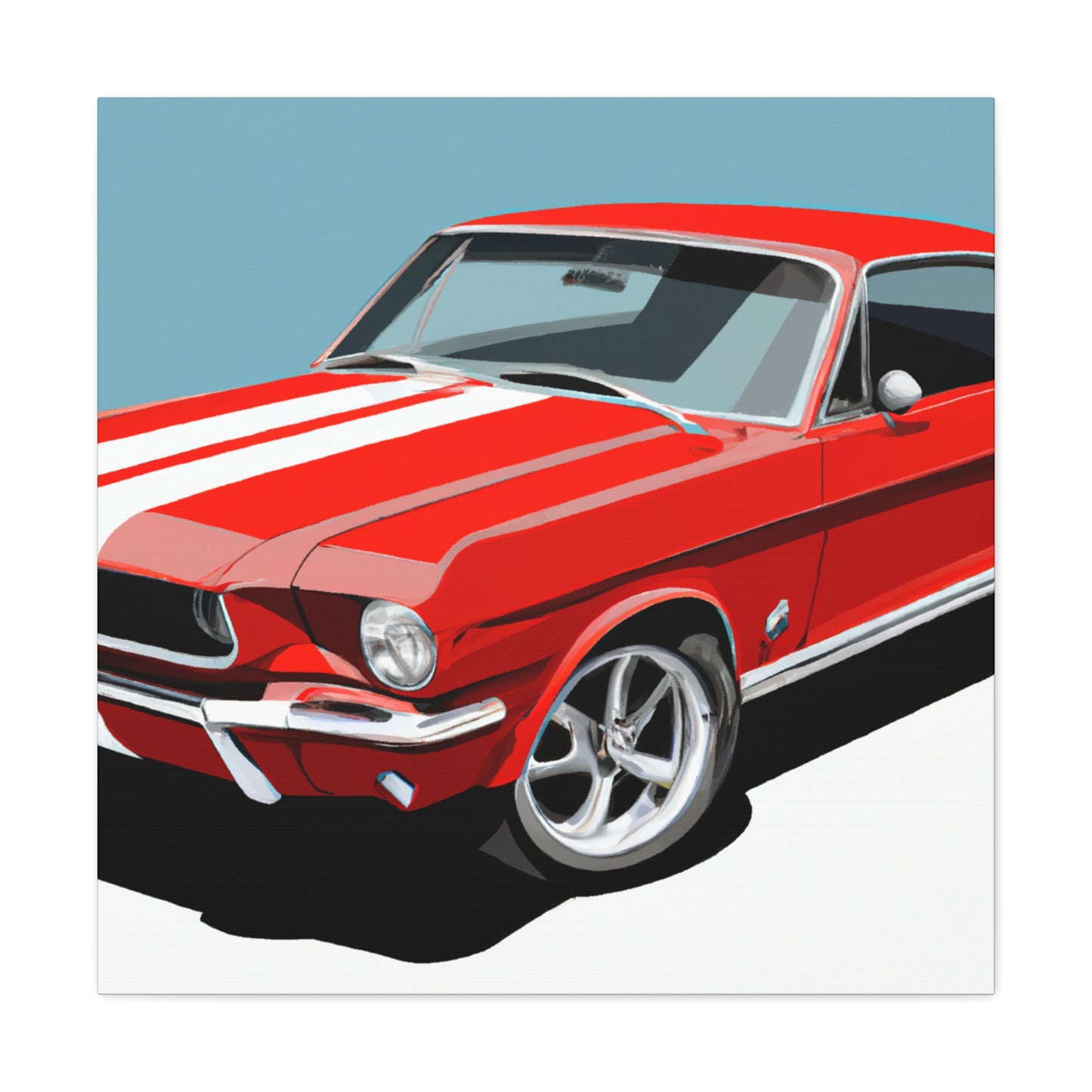 Classic Cyclone - Automobile - Canvas