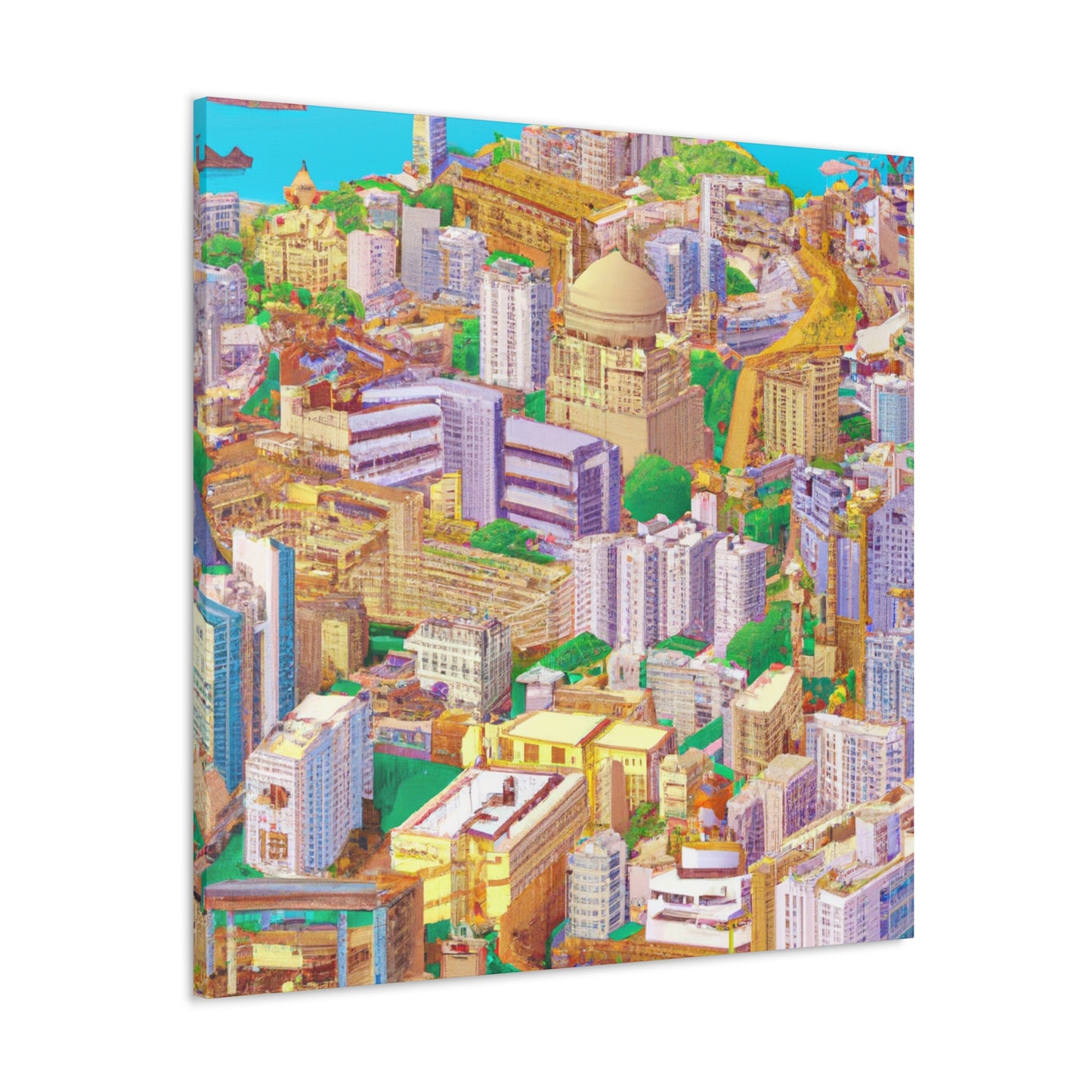 Spicy Samarkand - Destination India - Canvas