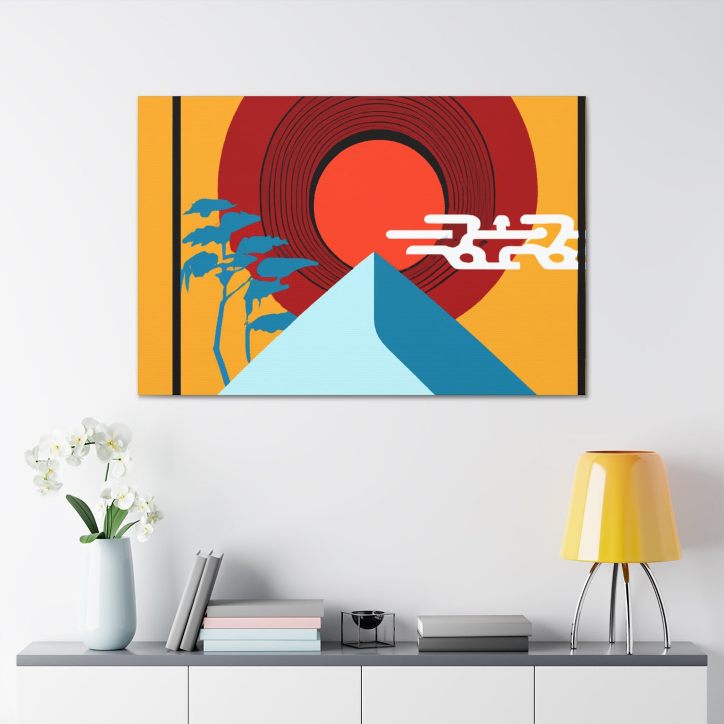 Urban Oasis - Midcentury - Canvas