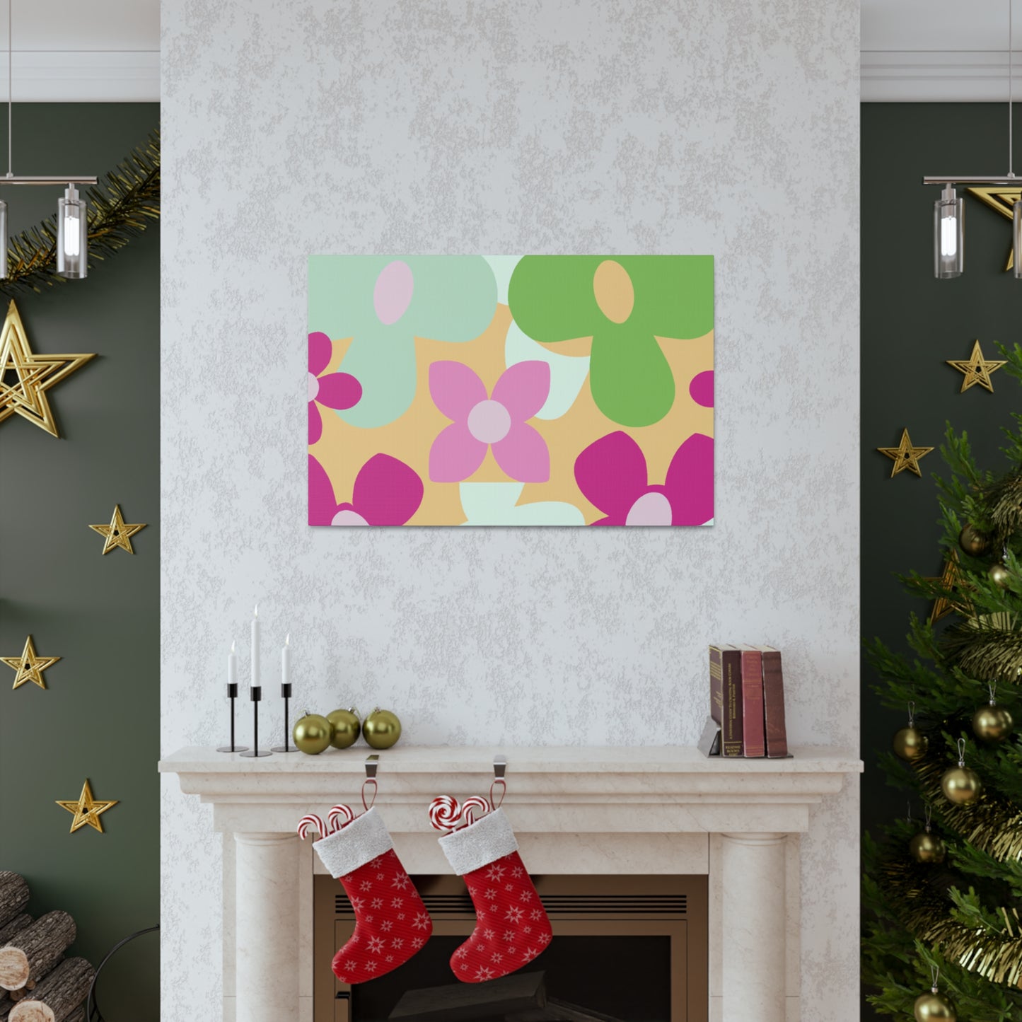 A Flowering Scavenger Hunt: - Floral Canvas