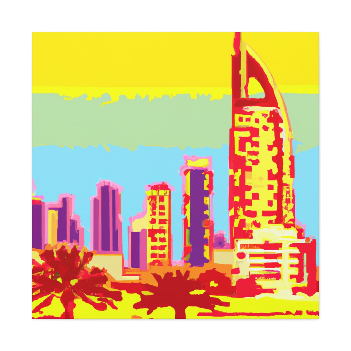 Alshahira - Middle East - Canvas