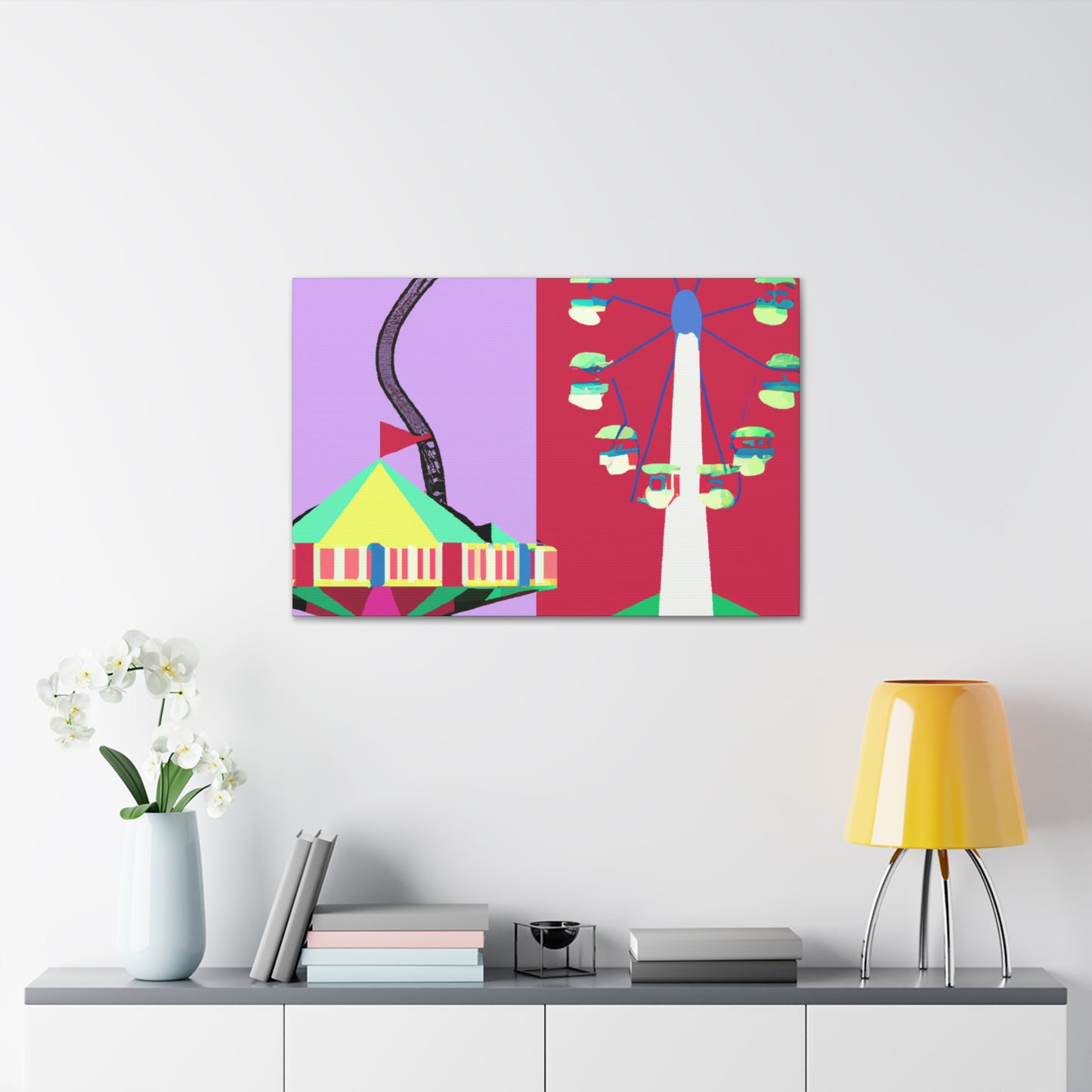 Fantasialand- Amusement - Canvas