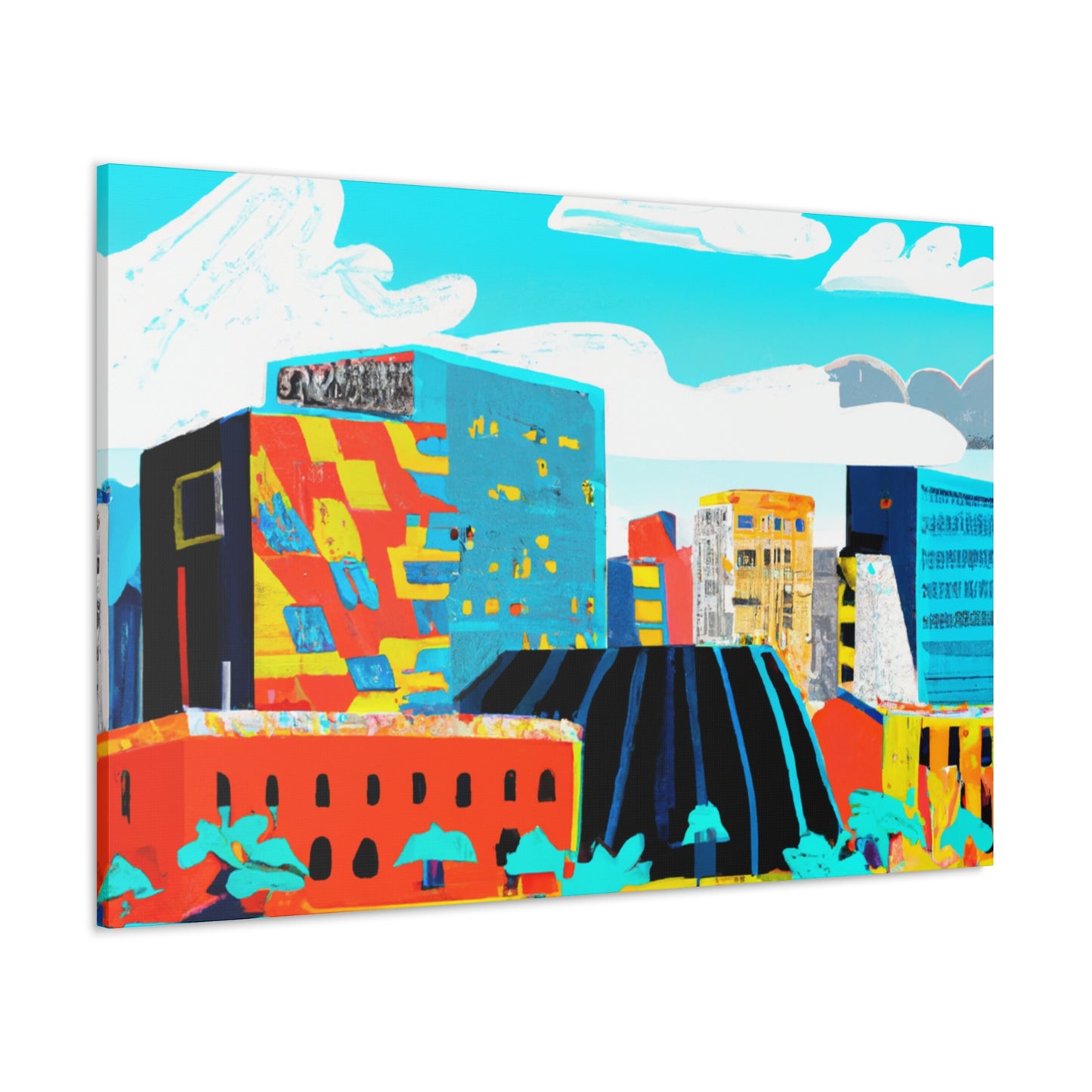 Piranha Rapids - South America - Canvas