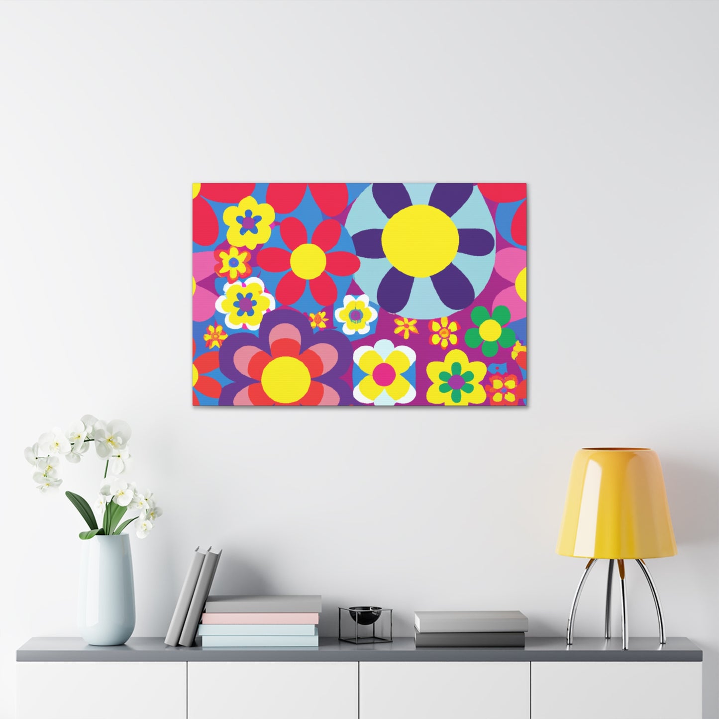 Petal-Powered: The Miracle of Pollination - Floral Canvas