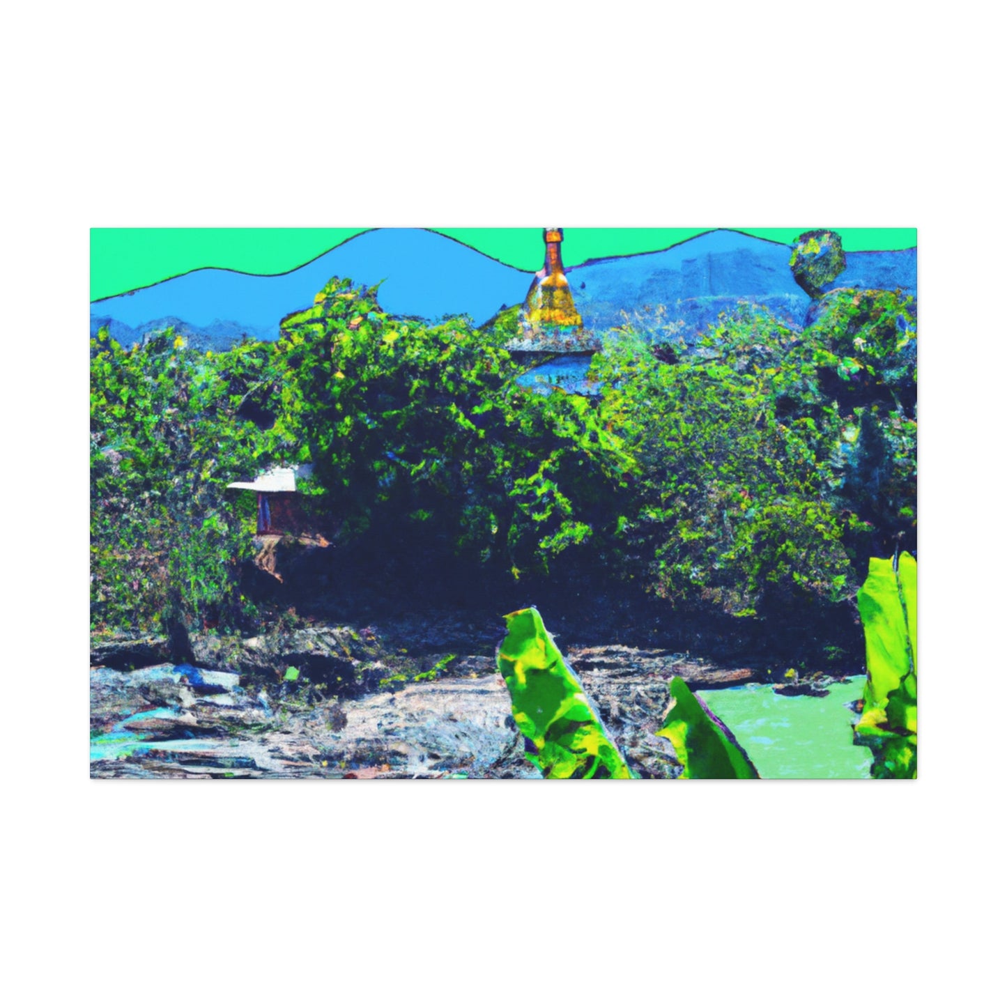 Palace of Wonders - Destination India - Canvas