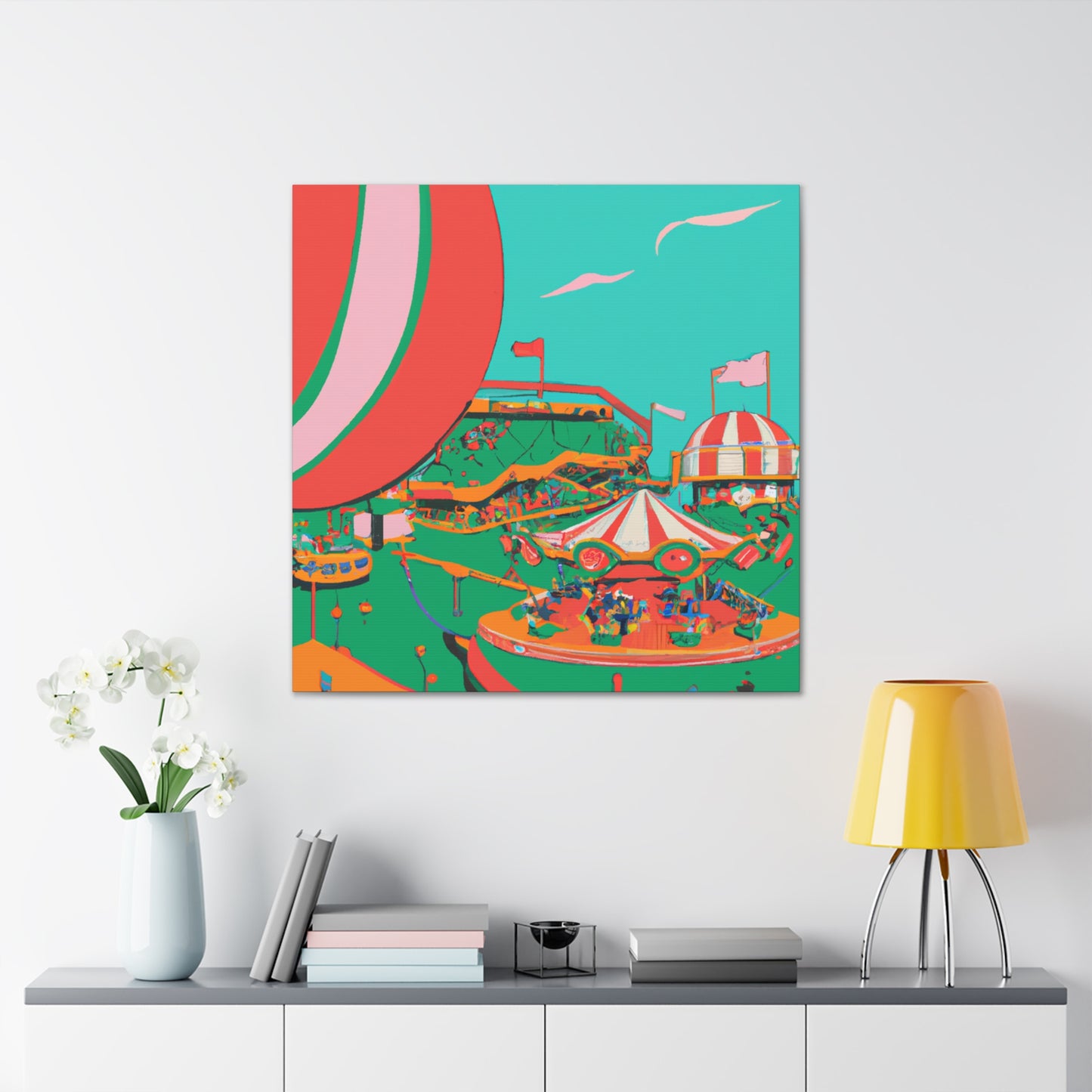 Hidden Gem - Amusement - Canvas