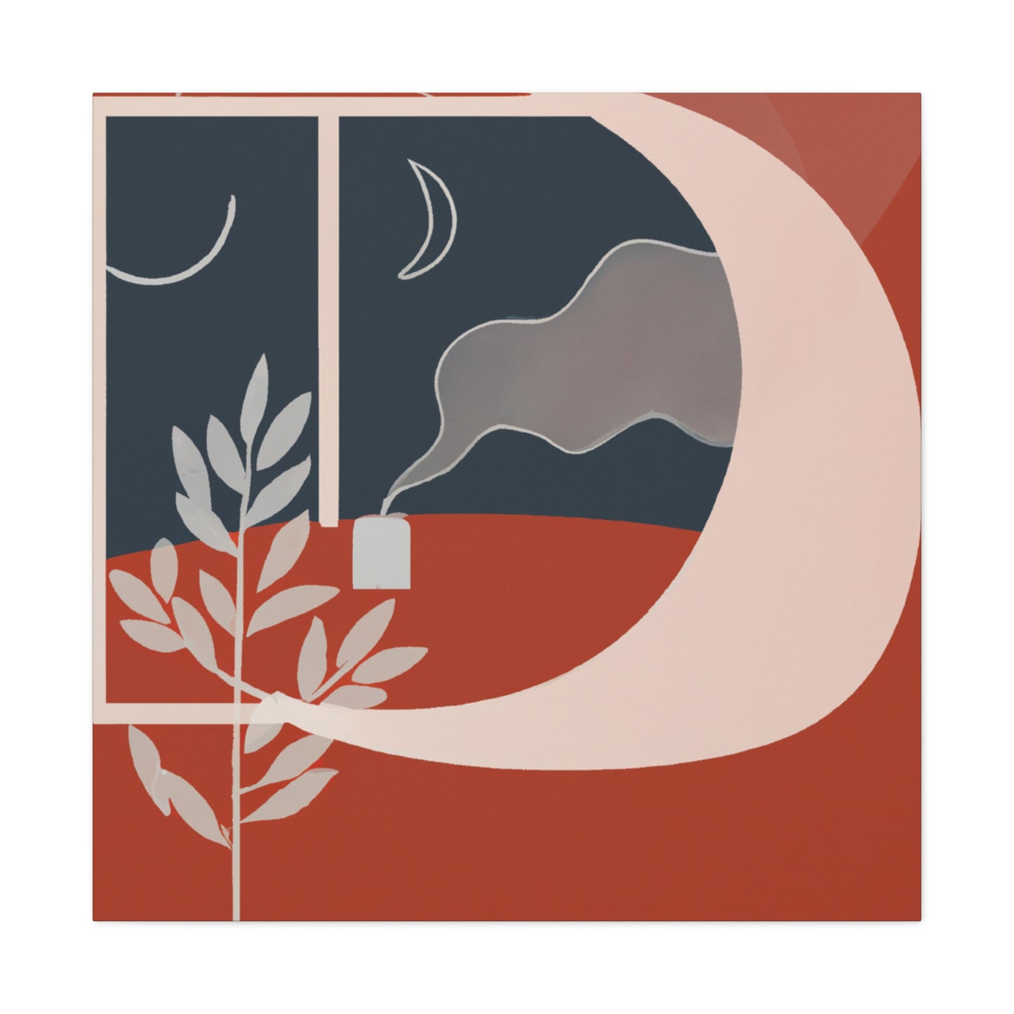 Expanse- Midcentury - Canvas