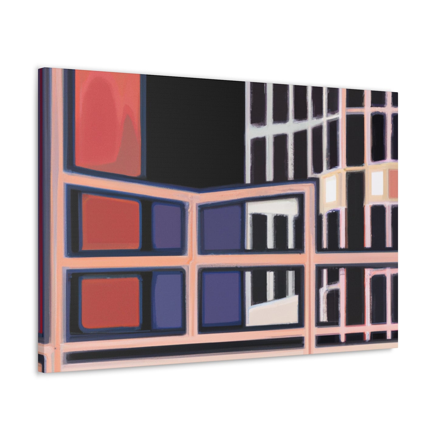 The Fabergé Palace: An Art Deco Masterpiece. - Canvas - Architectural