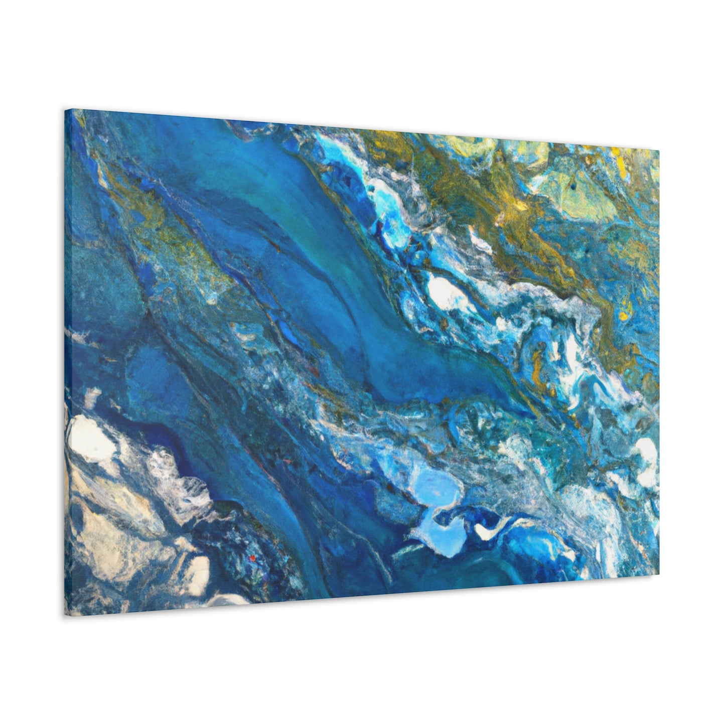Blue Pearl - Abstract Canvas