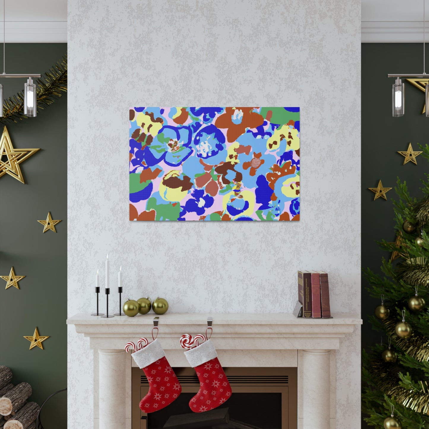 Serene Petals - Floral Canvas