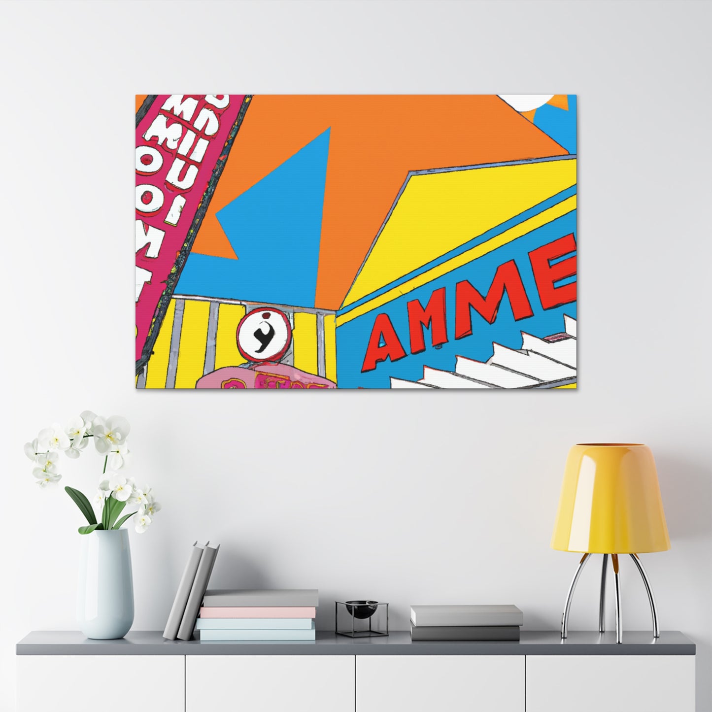 'Happy Days Arcade' - Canvas - Pop Art
