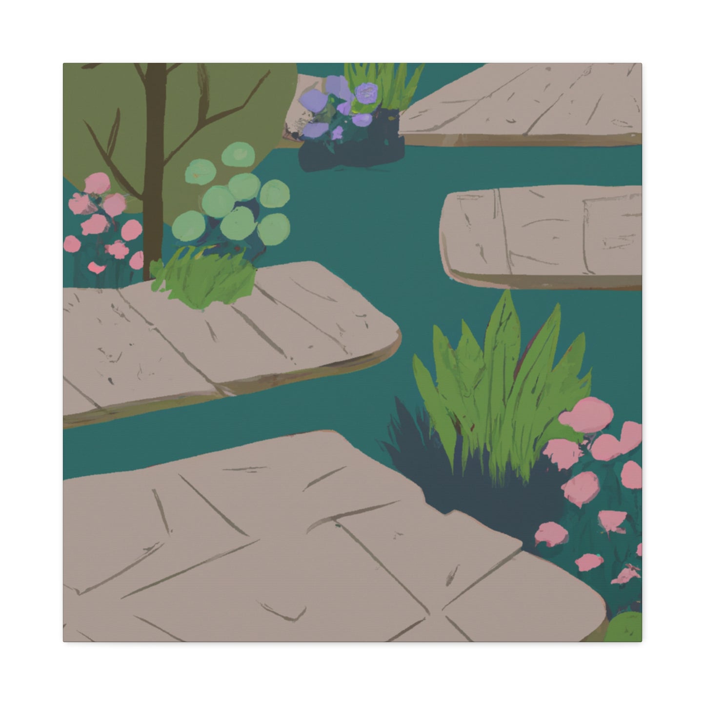 Blooming-Landscape - Canvas