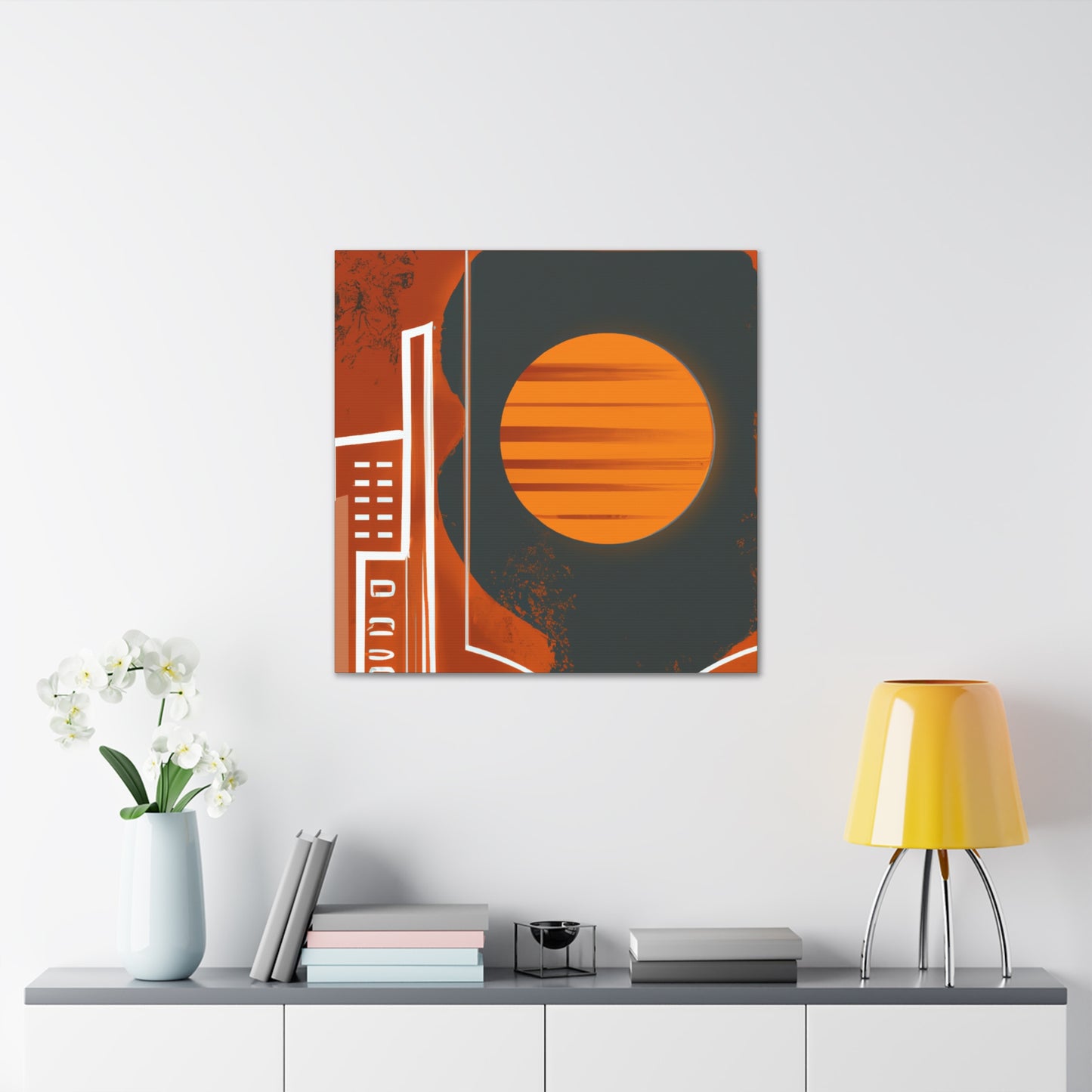Full Blown - Midcentury Canvas