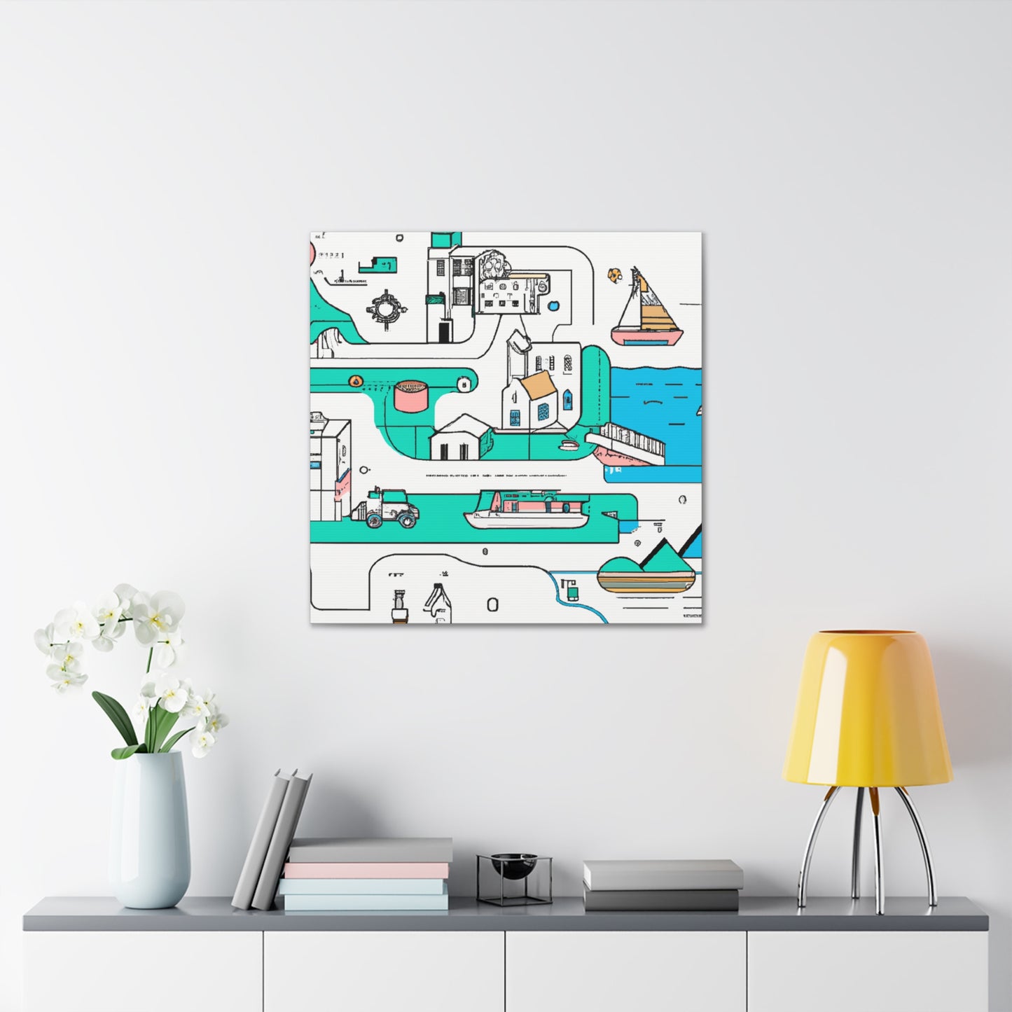 Vacancy - Minimalism - Canvas