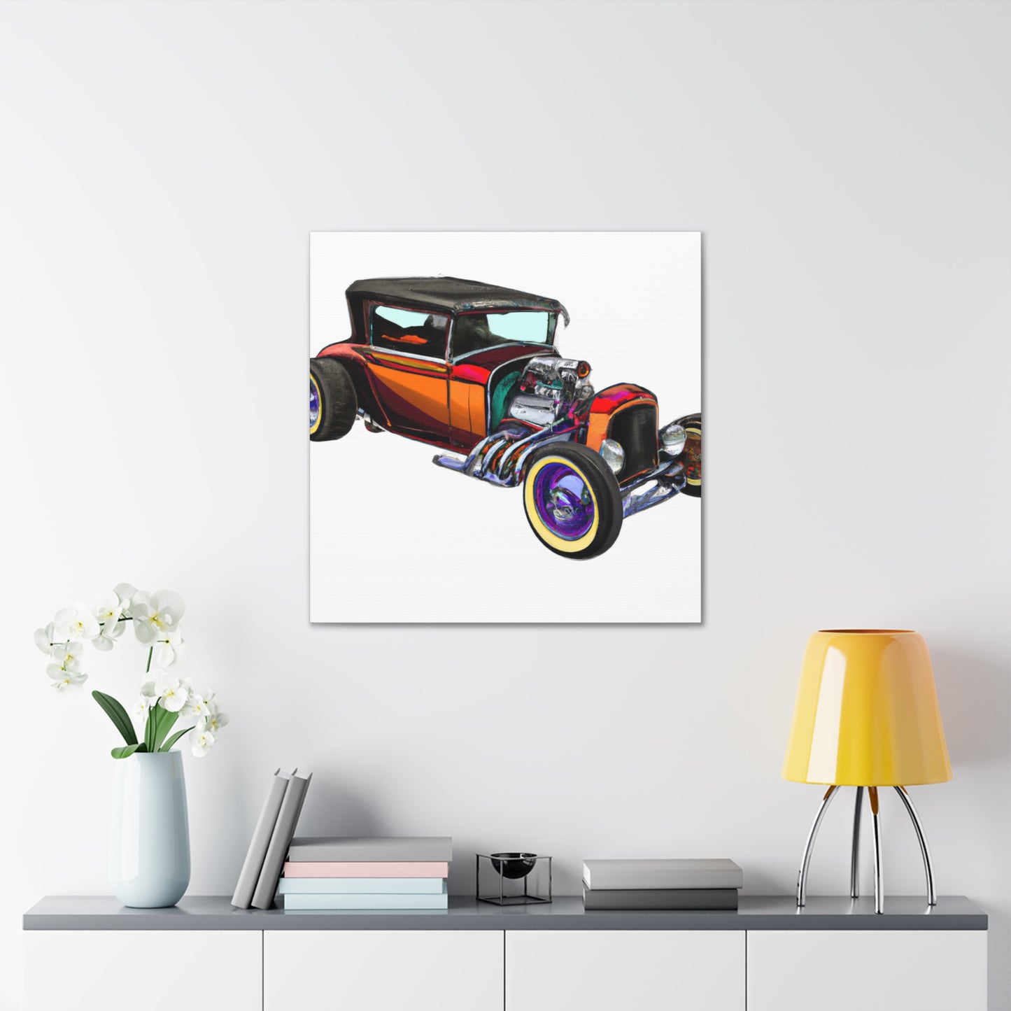 Silver Streak - Automobile - Canvas