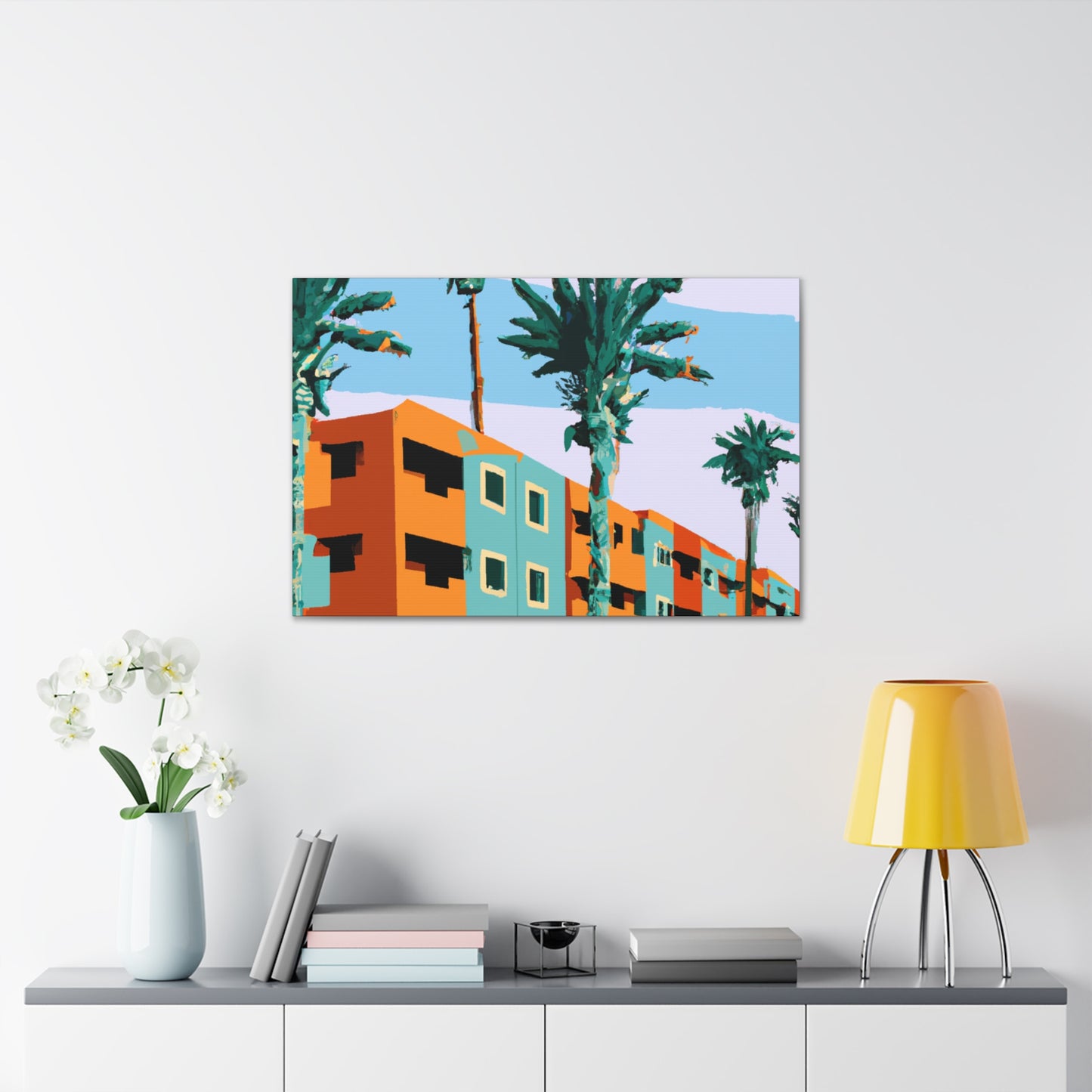 Parched Palette - Architectural - Canvas