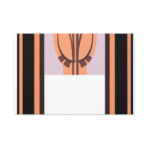 Skyline Steelwork - Midcentury Canvas Art Deco