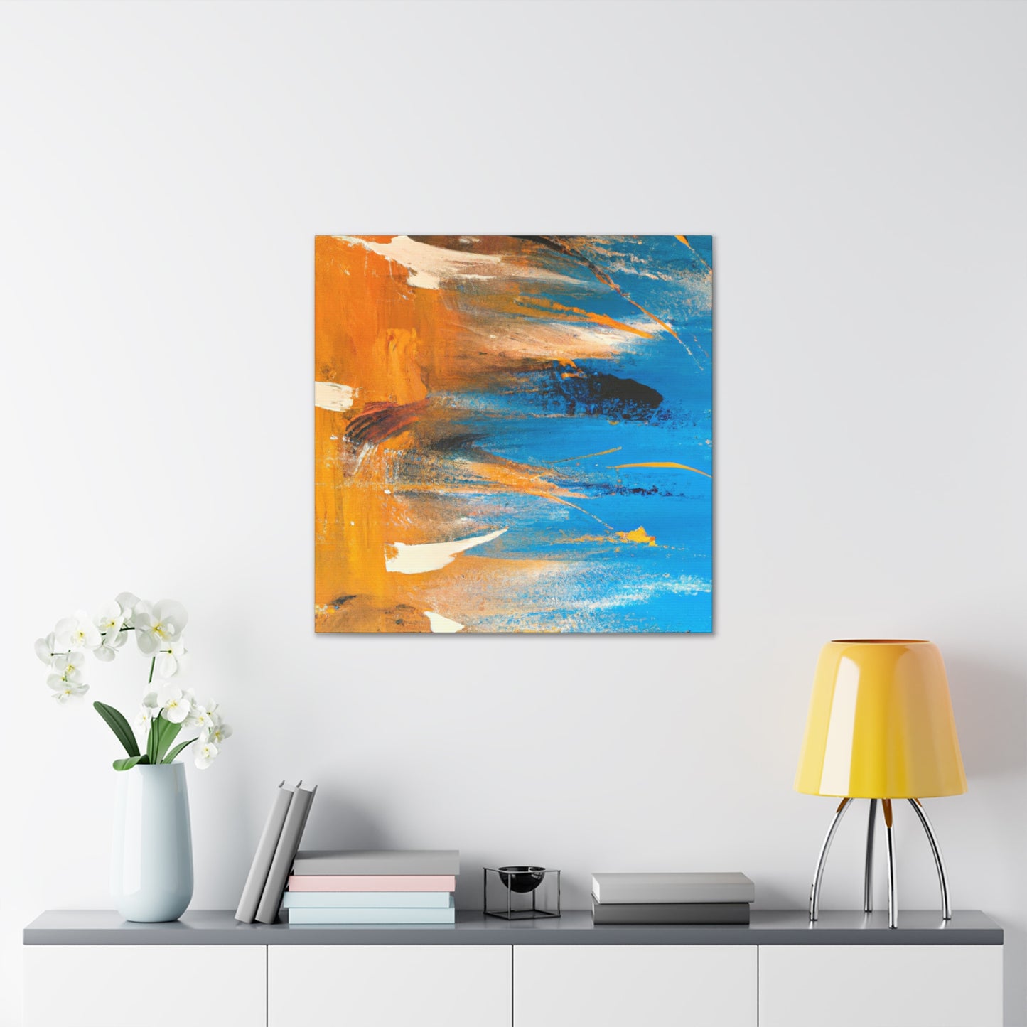 Johannes Vermeer - Abstract Canvas