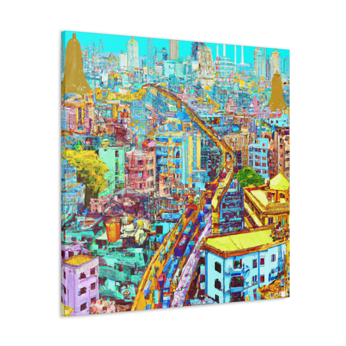 Rajastan - Destination India - Canvas