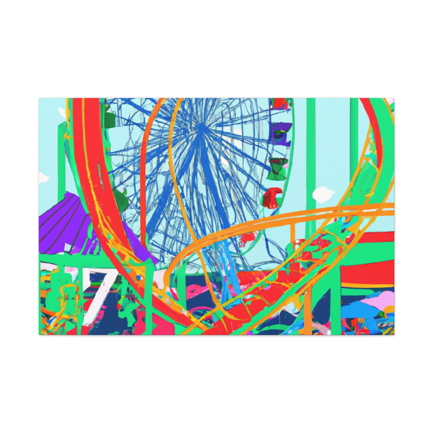 Thrillerama - Amusement - Canvas