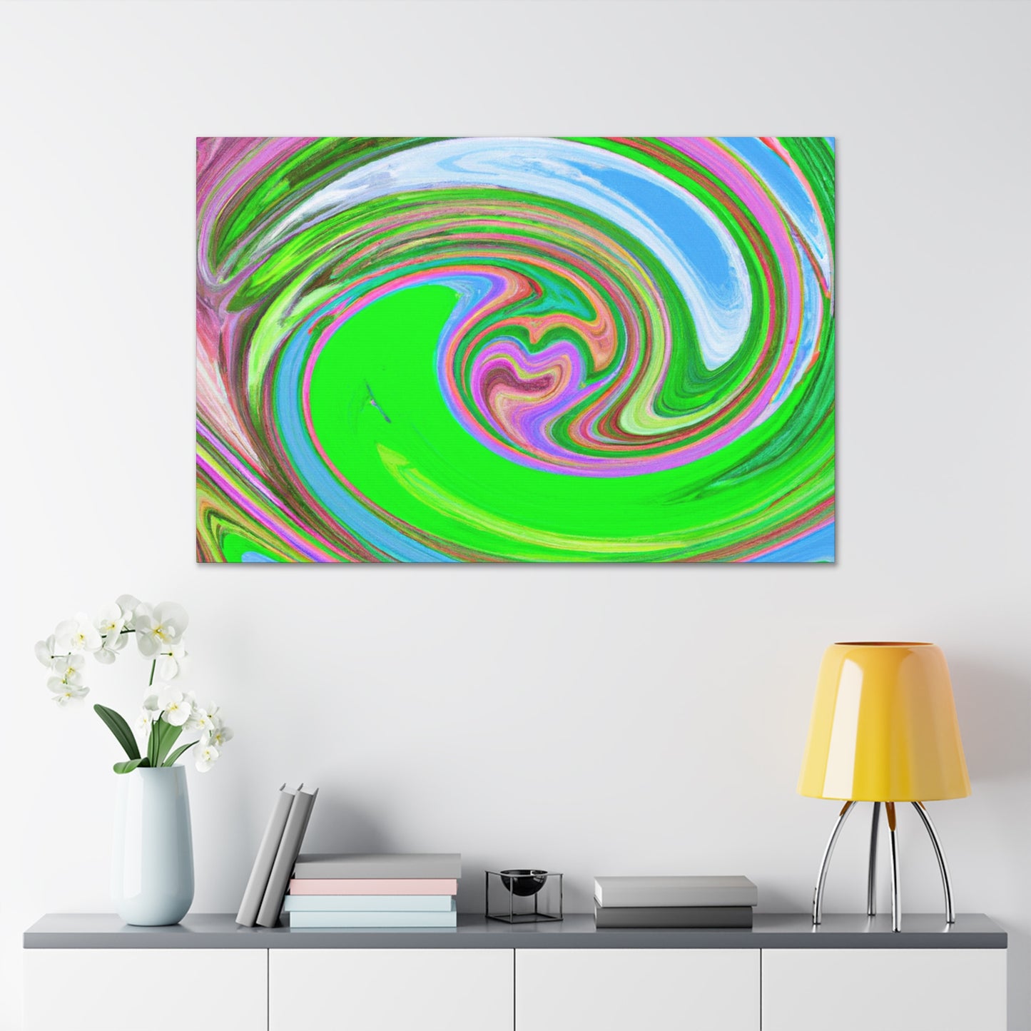 Indigo Manna - Abstract - Canvas