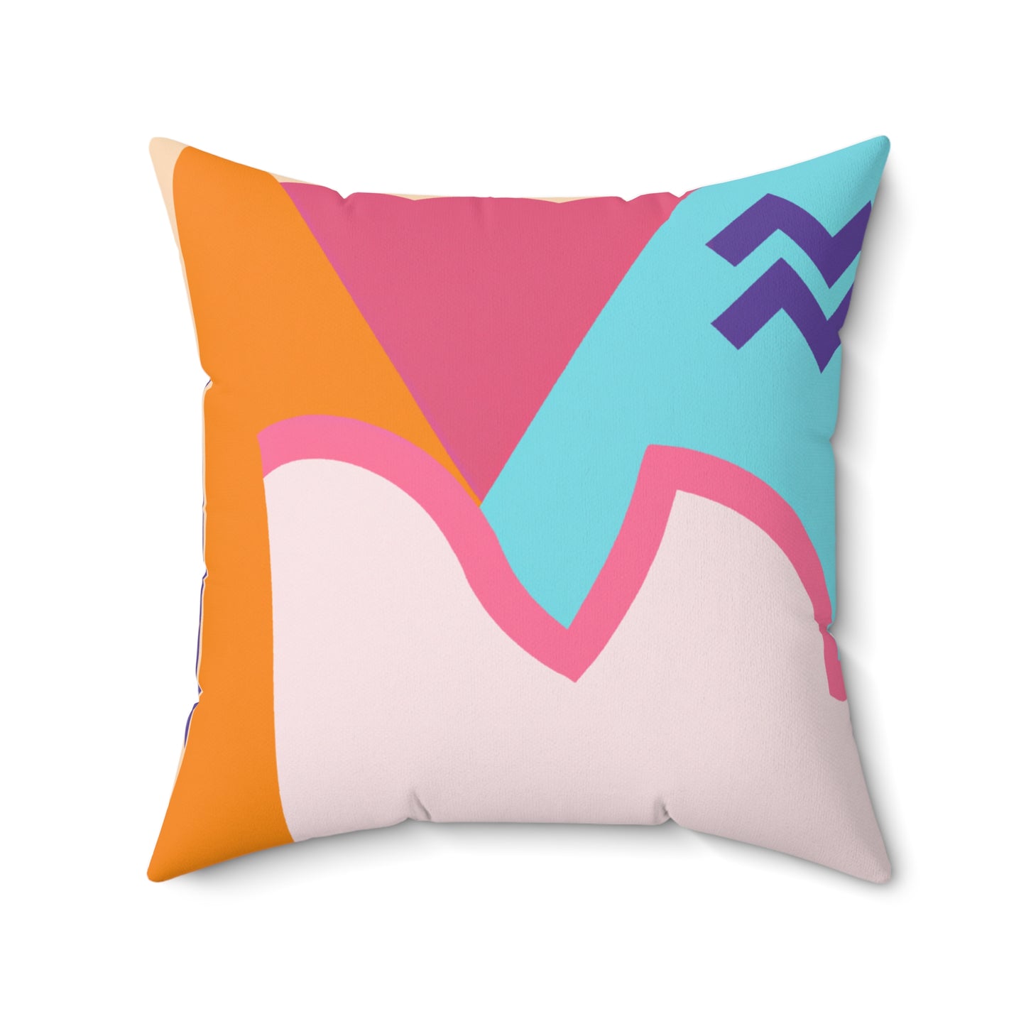 Spun Polyester Square Pillow