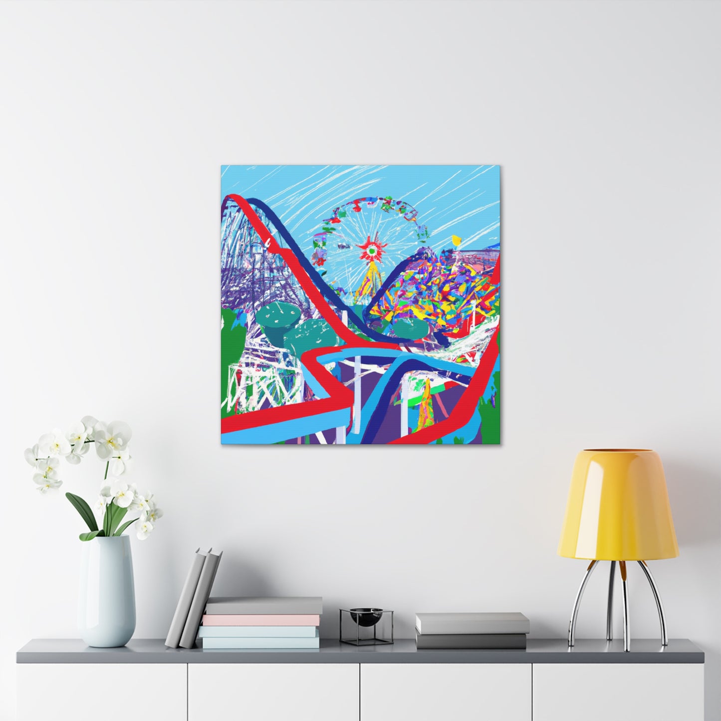 Wonder-Land Amusement - Canvas