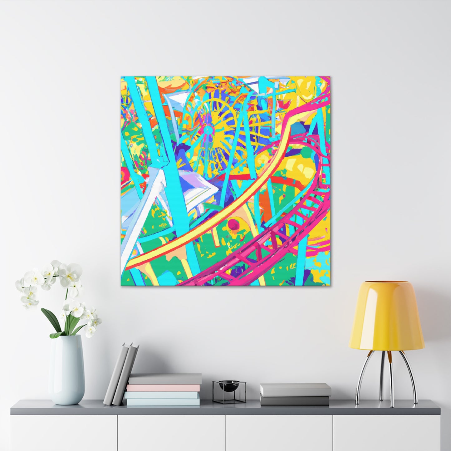 CrazyVille - Amusement - Canvas
