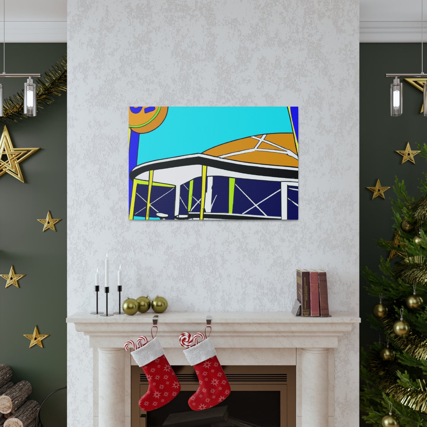 The Shiny Caddy Club - Canvas Pop Art