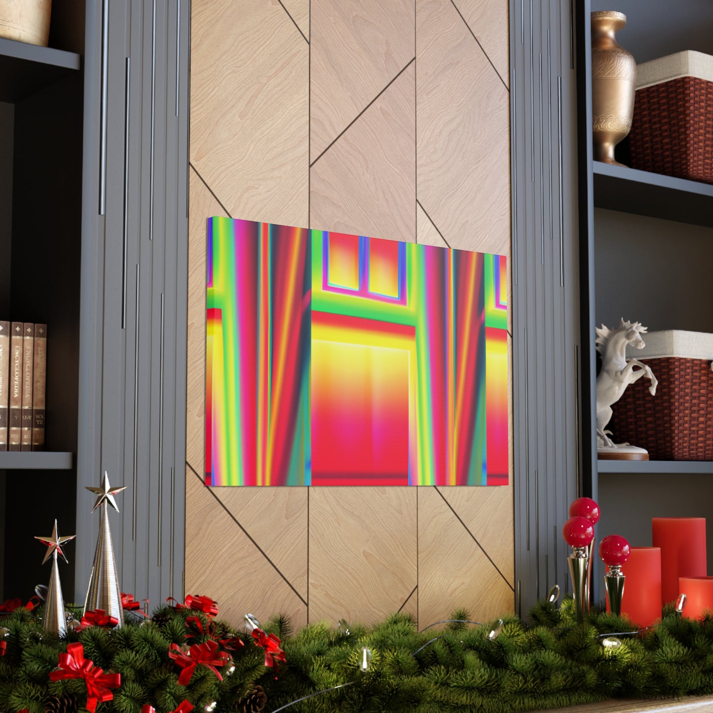 The Art Deco Majesty: - Art Deco Canvas