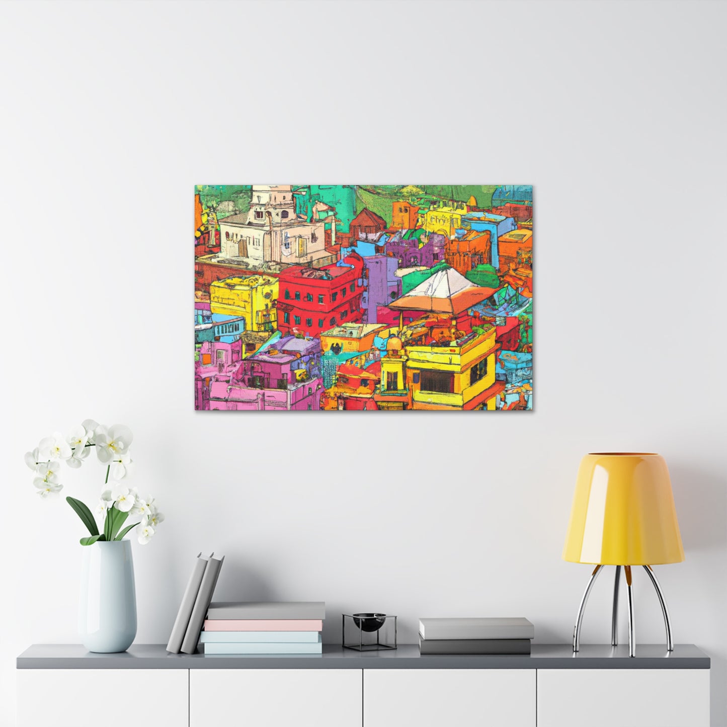 Rajasthan- Destination India - Canvas