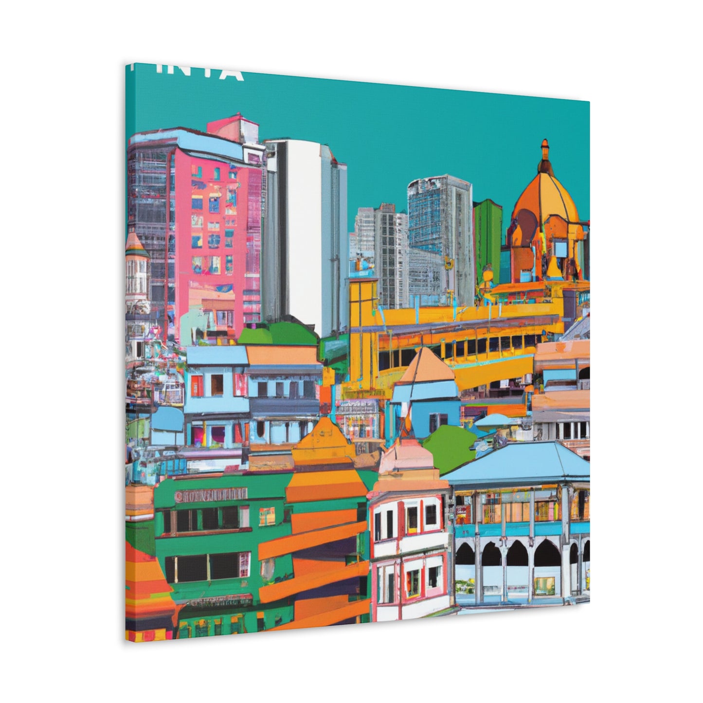 Mysore - Destination India - Canvas