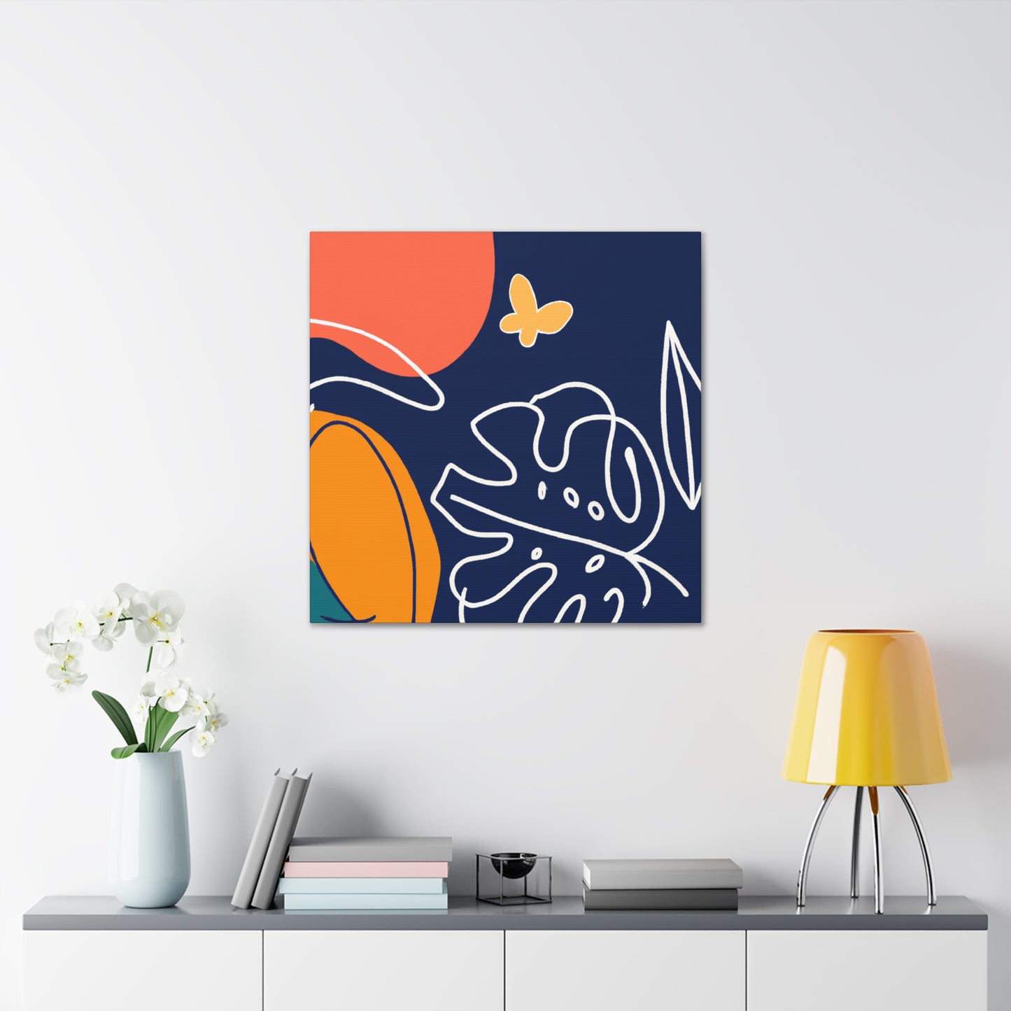 Abstract Reflection - Minimalism - Canvas