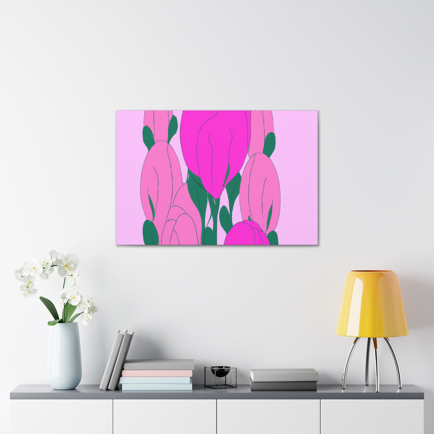 Vibrantika - Floral - Canvas