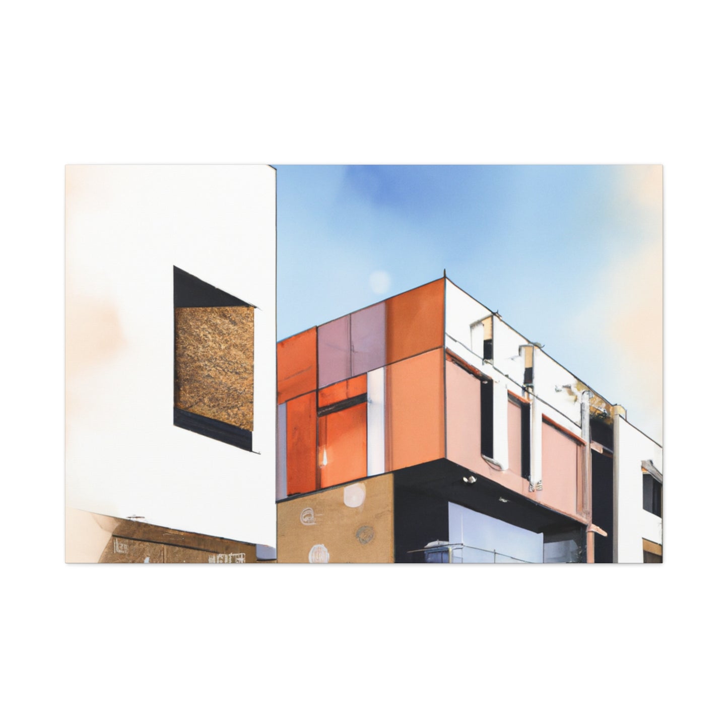 Petruzza di Barcellona - Canvas - Architectural
