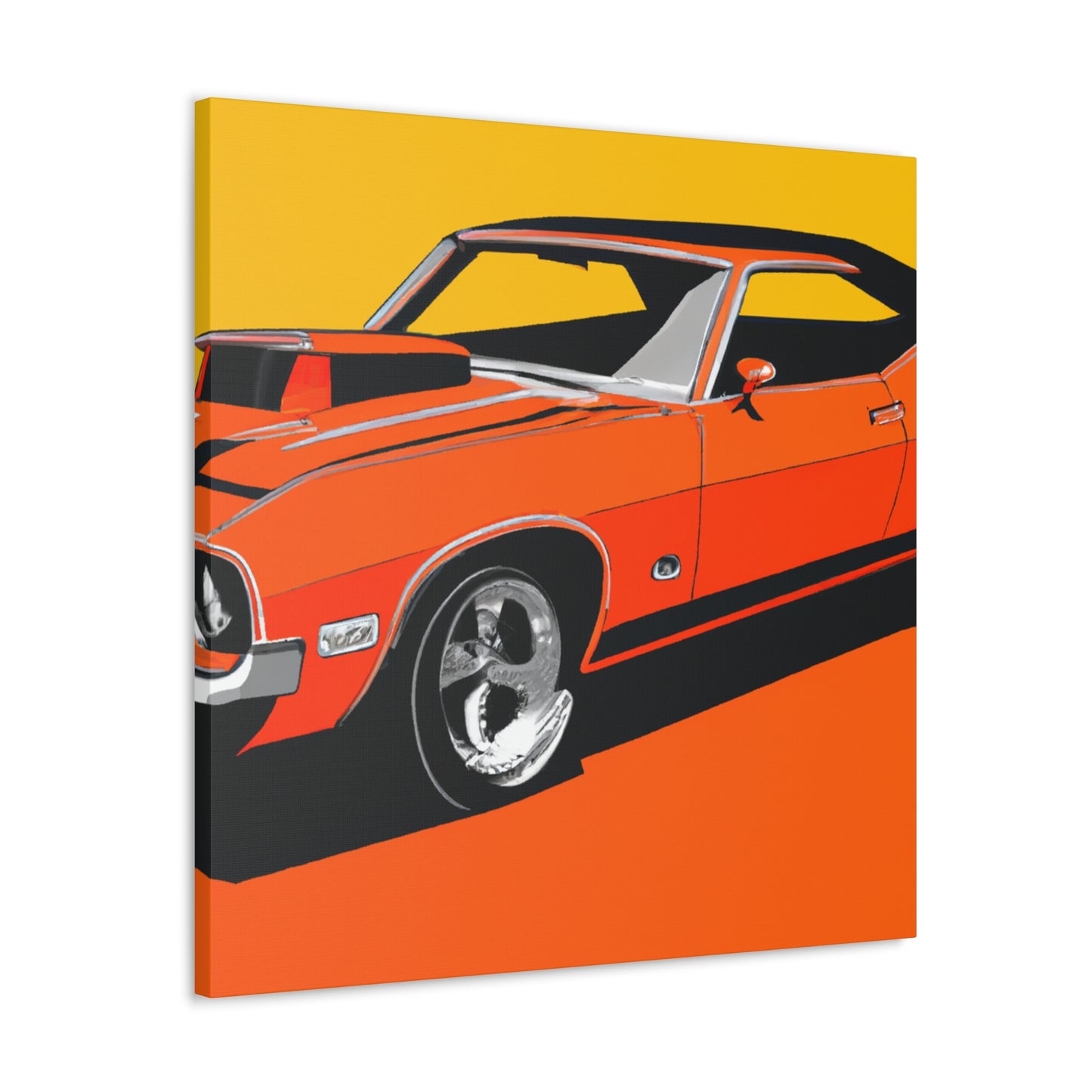 Rattletrap - Automobile - Canvas