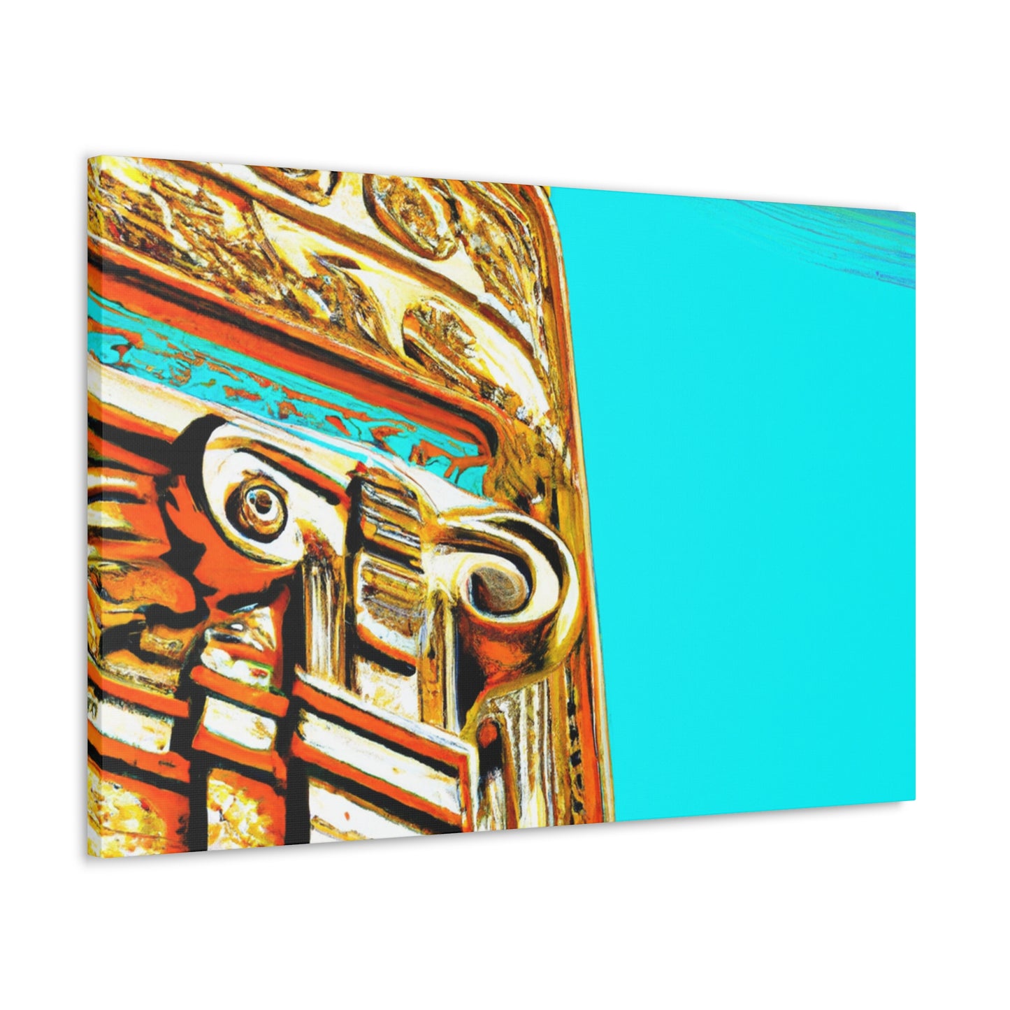 Opulent Palatial Neo-Deco - Canvas Art Deco